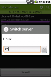 Assigning new or pre-existing labels to torrents